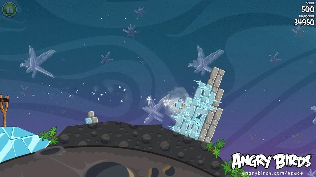 Скриншот из игры Angry Birds Space - 13