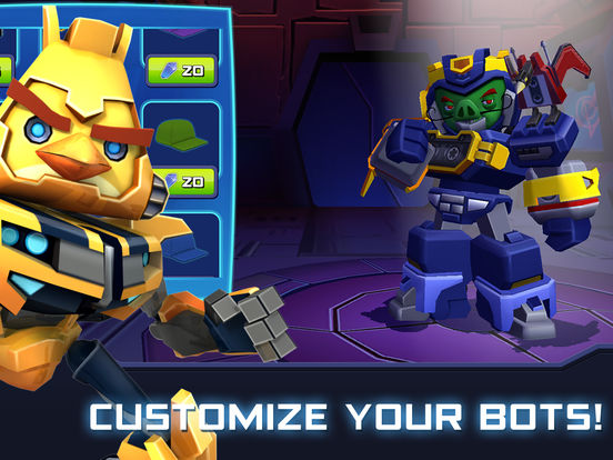 Скриншот из игры Angry Birds Transformers - 32