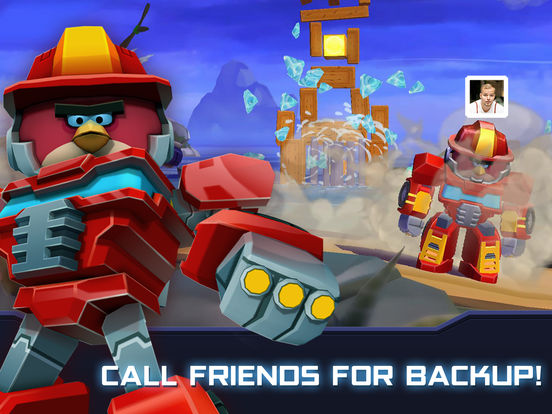 Скриншот из игры Angry Birds Transformers - 10