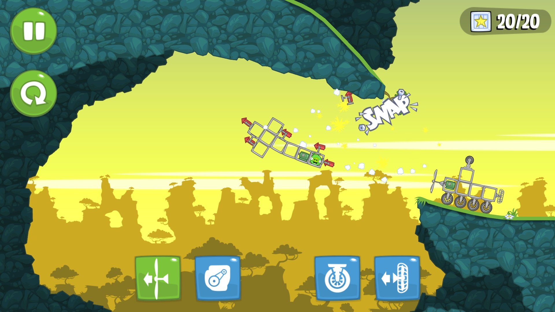 Скриншот из игры Bad Piggies - 12