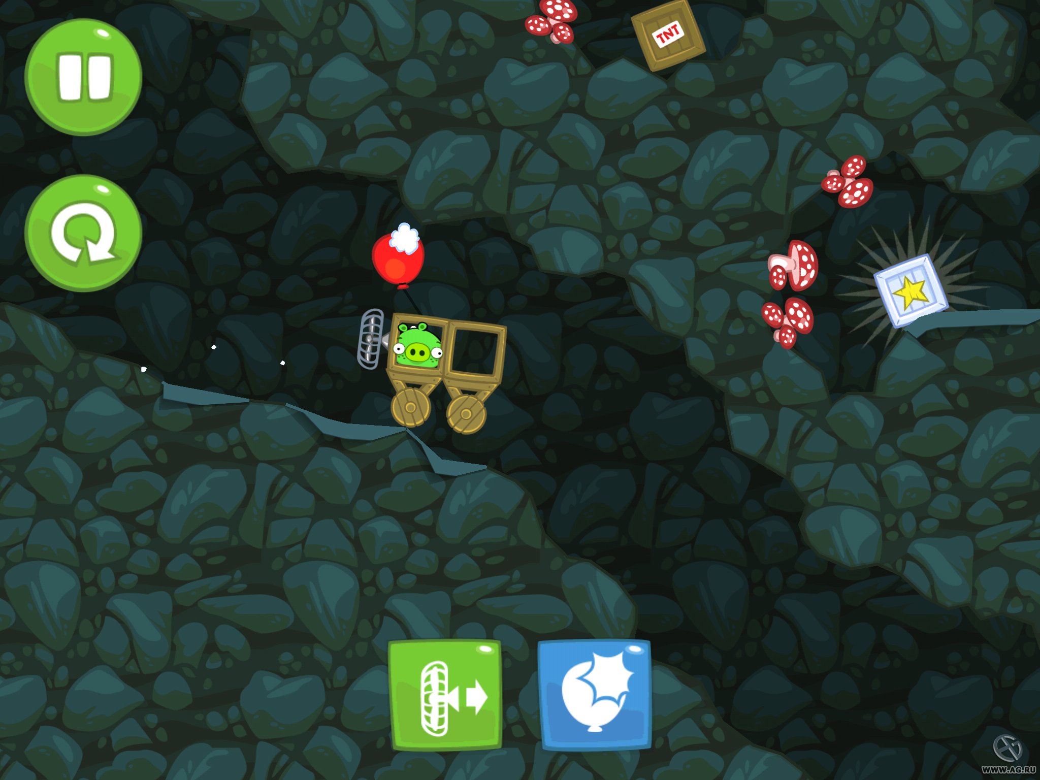 Скриншот из игры Bad Piggies - 25