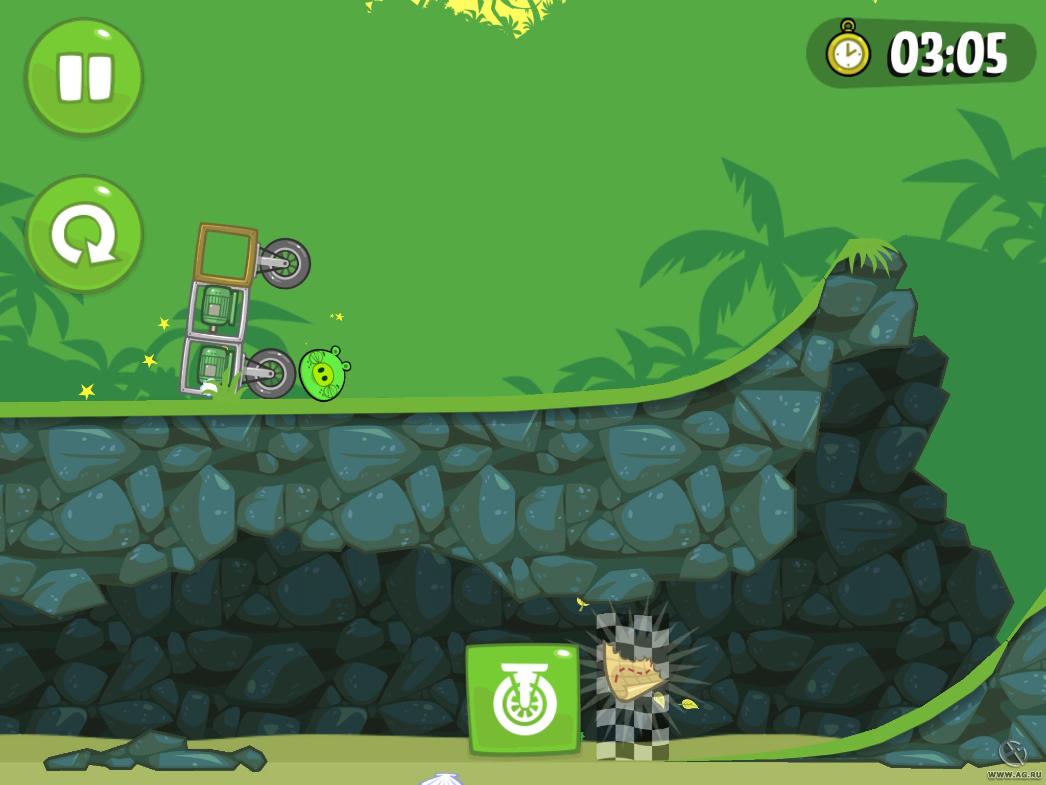 Скриншот из игры Bad Piggies - 31