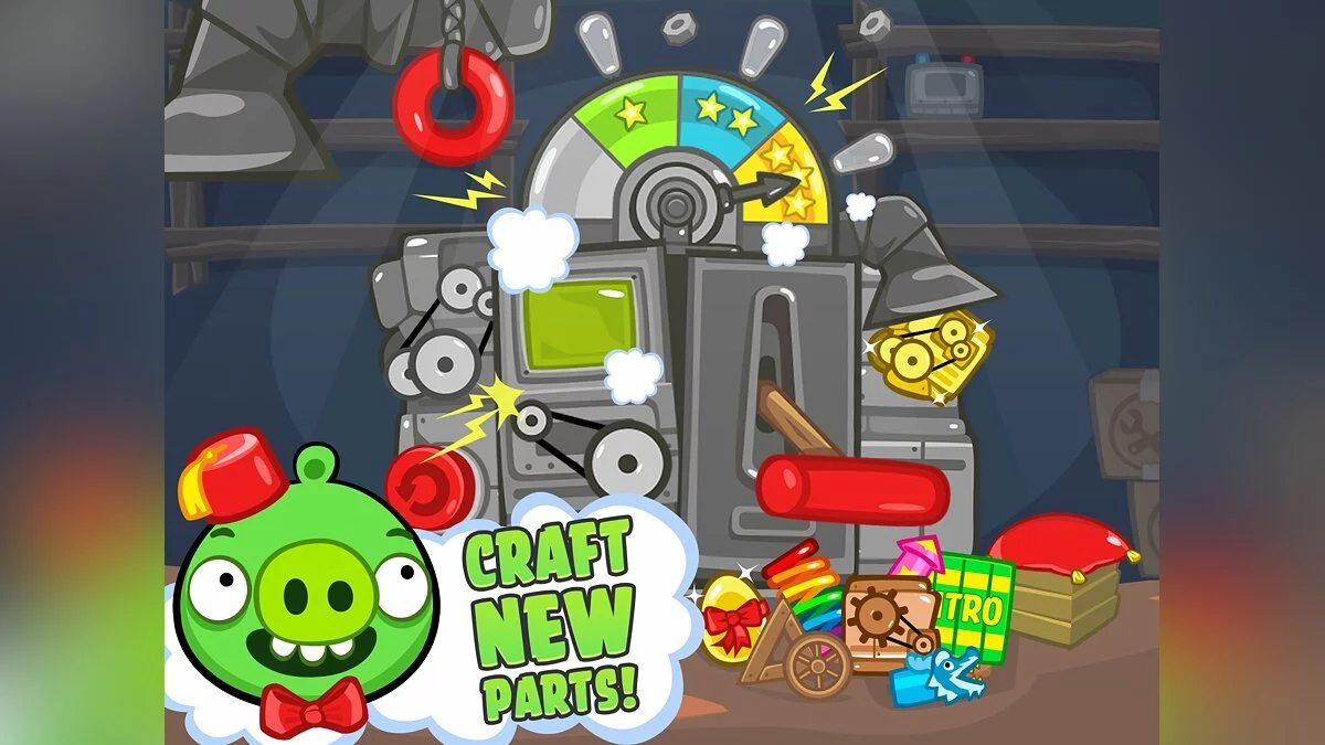 Скриншот из игры Bad Piggies - 17