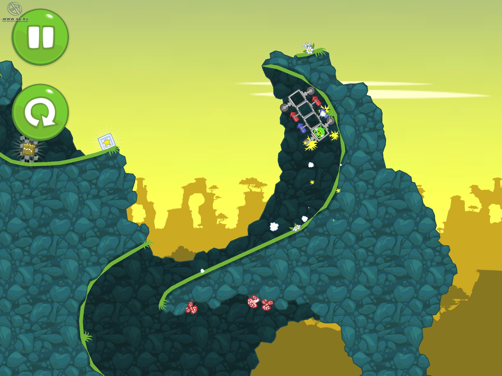 Скриншот из игры Bad Piggies - 48