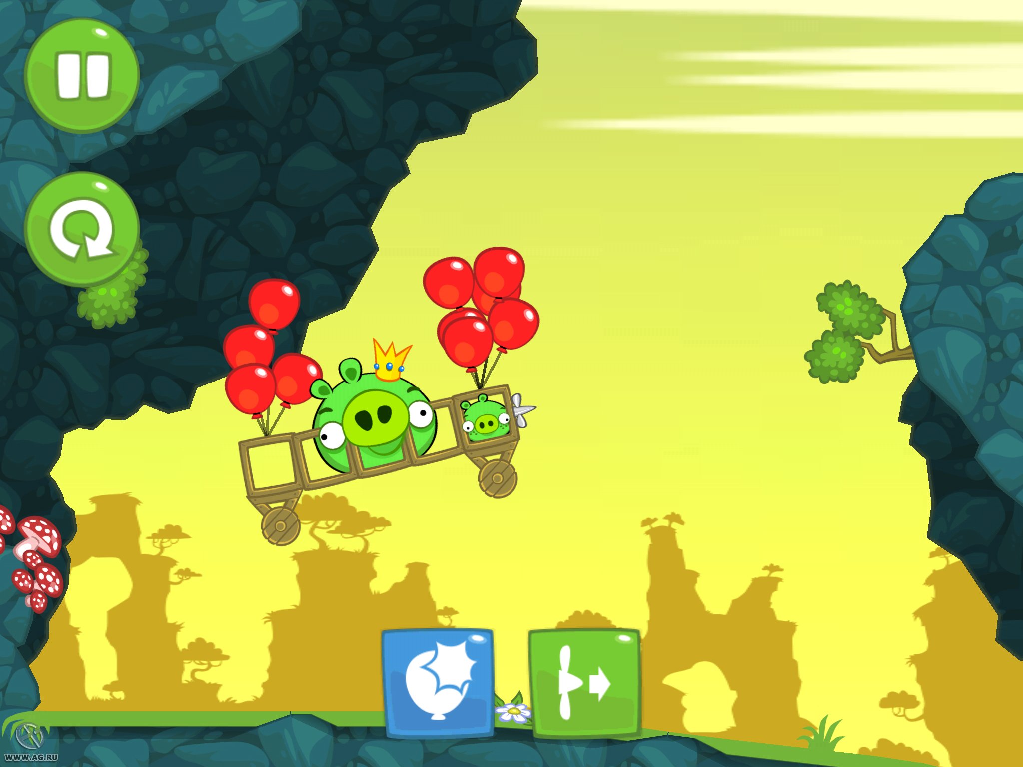 Скриншот из игры Bad Piggies - 39