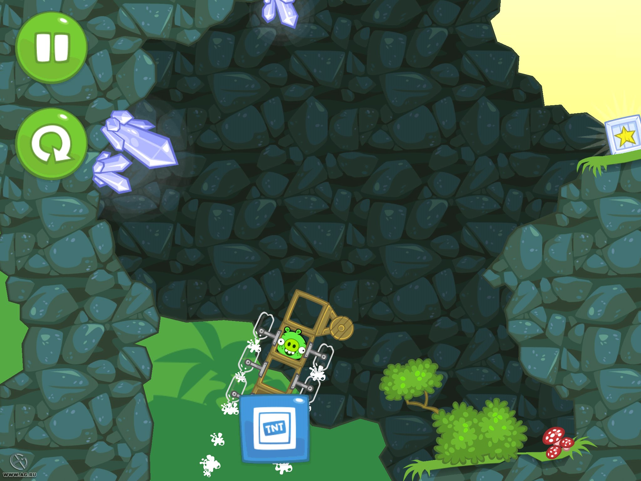 Скриншот из игры Bad Piggies - 55