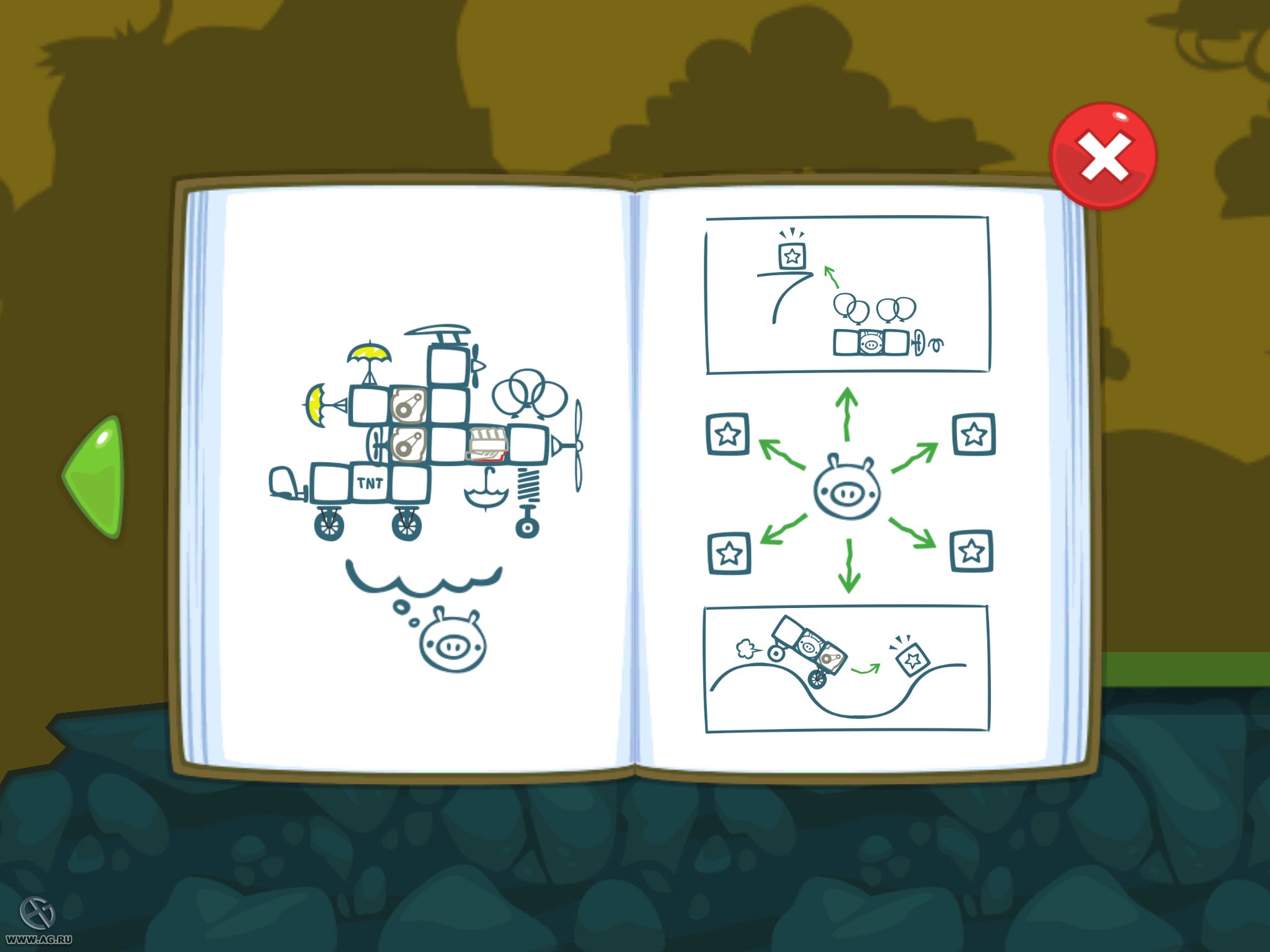 Скриншот из игры Bad Piggies - 33