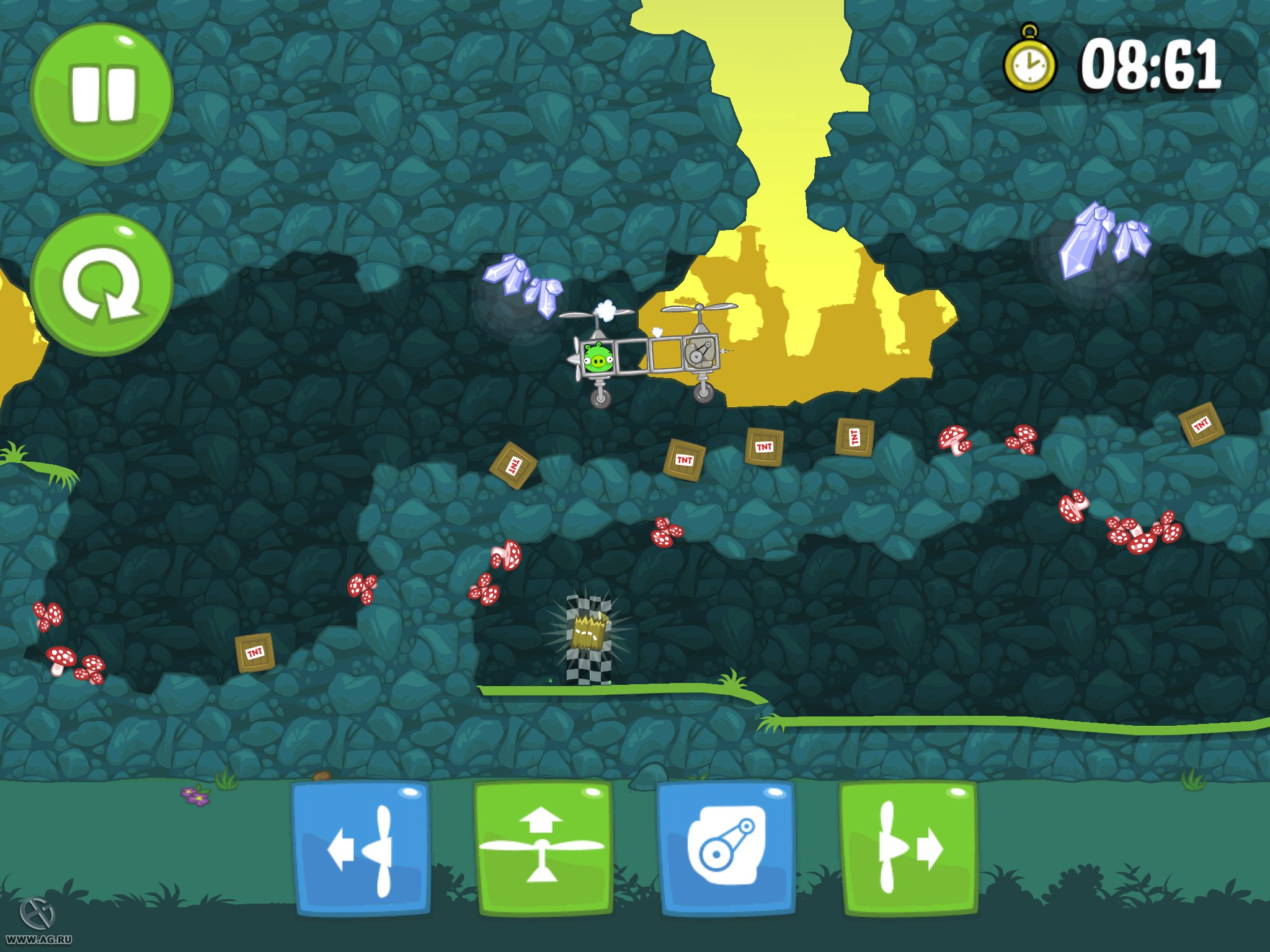 Скриншот из игры Bad Piggies - 40