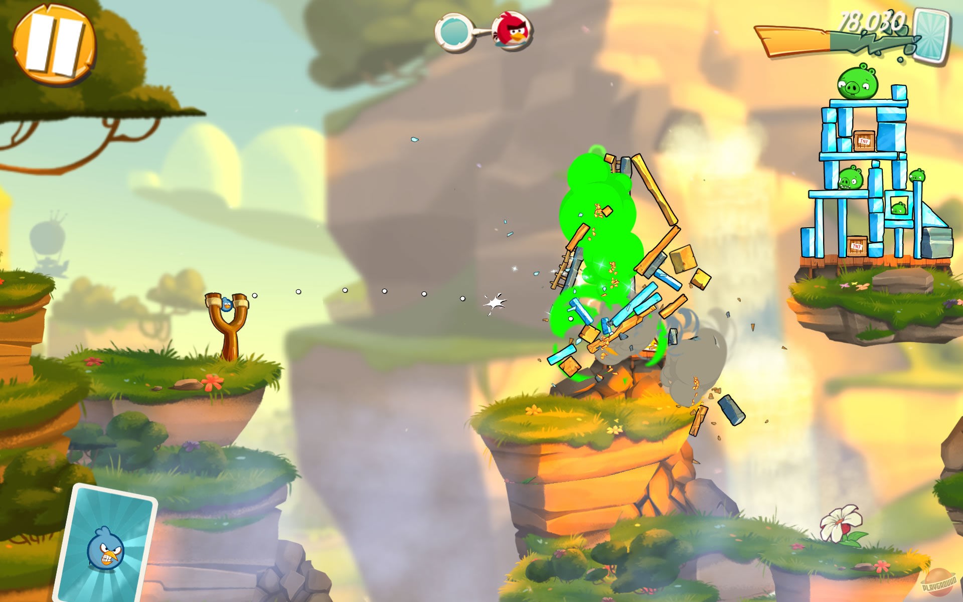 Скриншот из игры Angry Birds 2 - 3