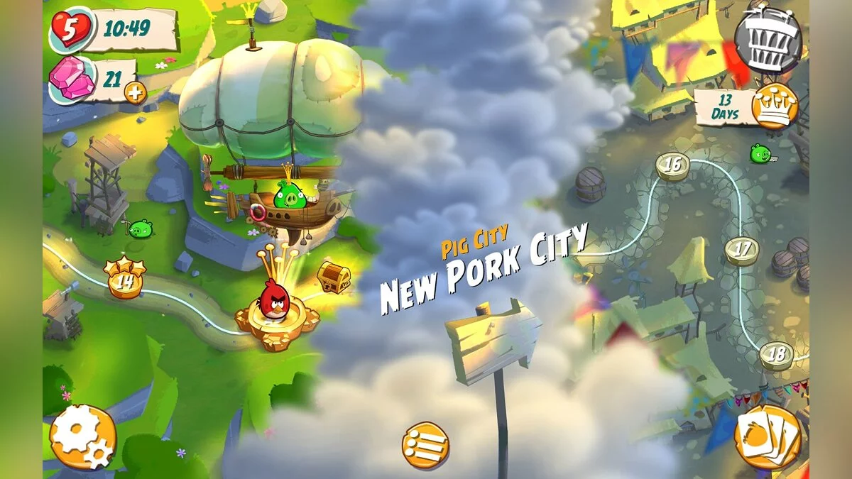 Скриншот из игры Angry Birds 2 - 32