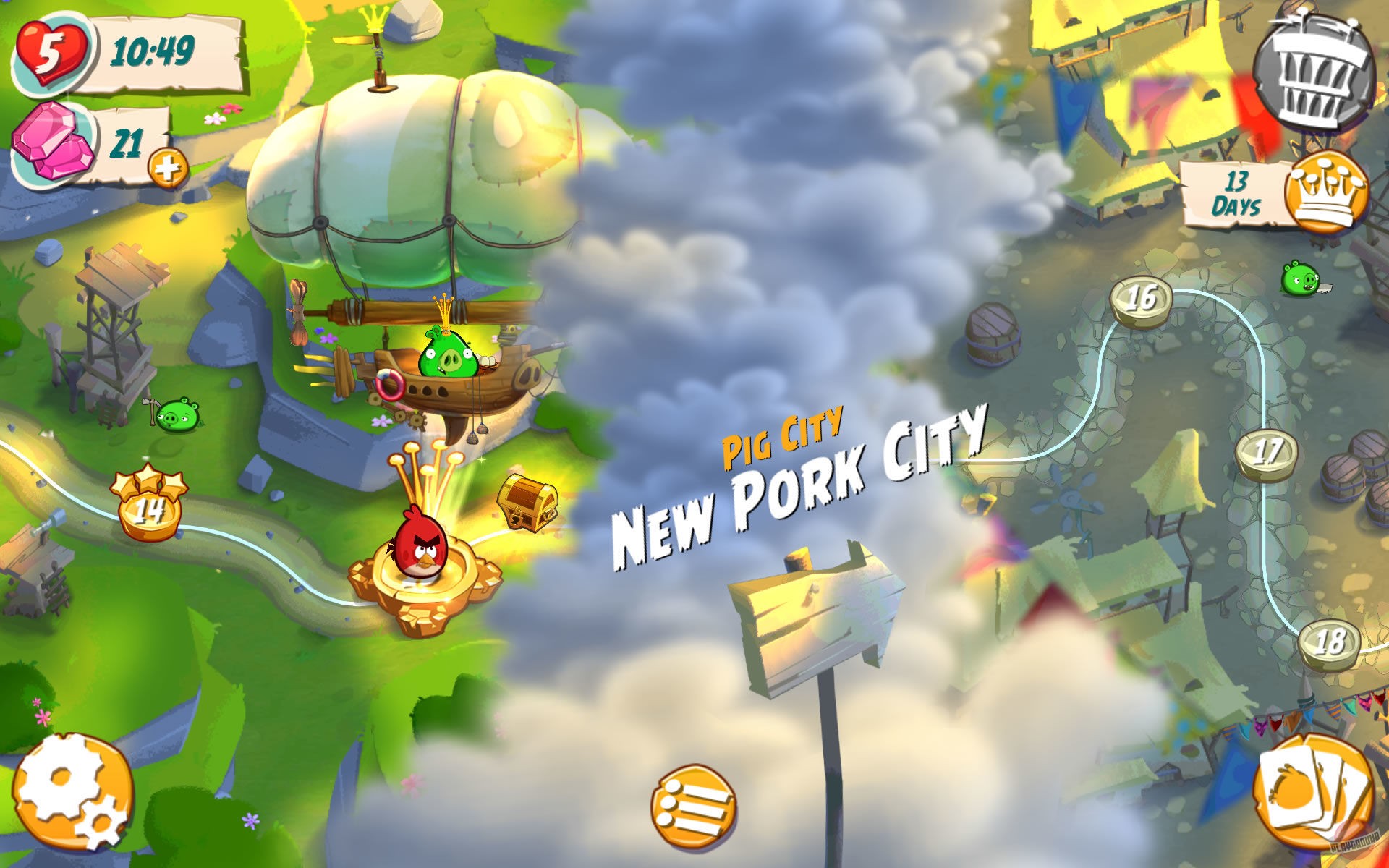 Скриншот из игры Angry Birds 2 - 9