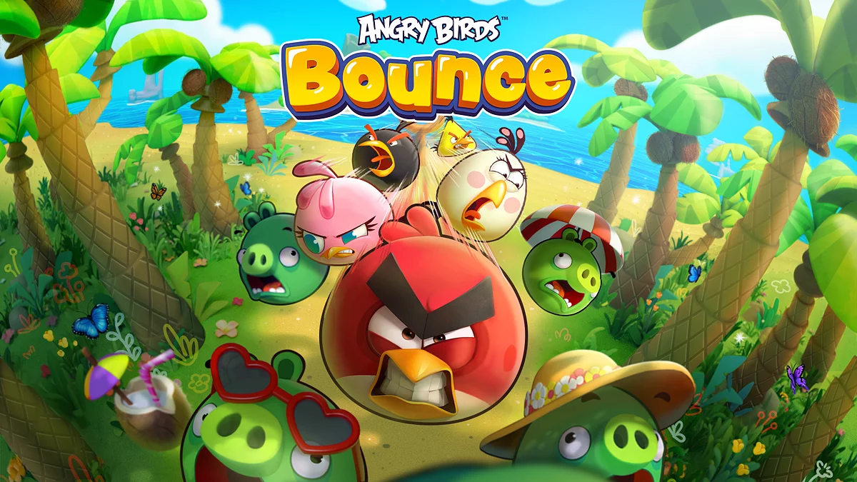 Скриншот из игры Angry Birds Bounce - 7