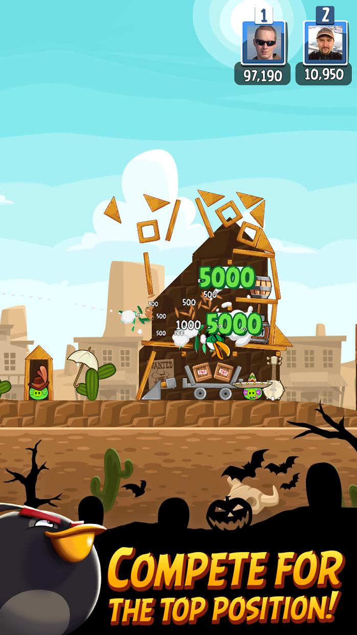 Скриншот из игры Angry Birds Friends - 9