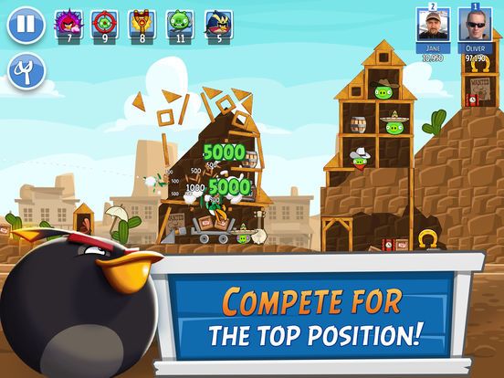 Скриншот из игры Angry Birds Friends - 42