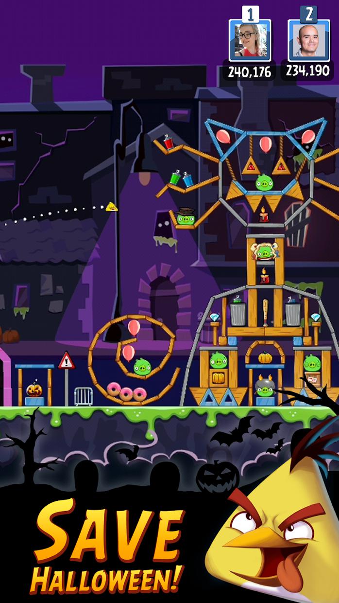Скриншот из игры Angry Birds Friends - 36