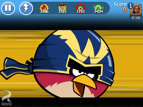 Скриншот из игры Angry Birds Friends - 10