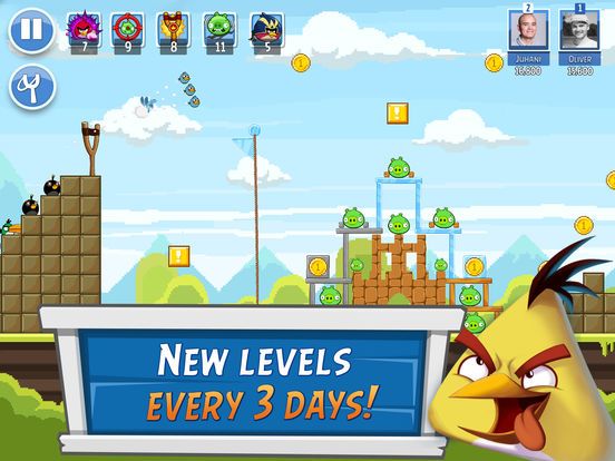 Скриншот из игры Angry Birds Friends - 15