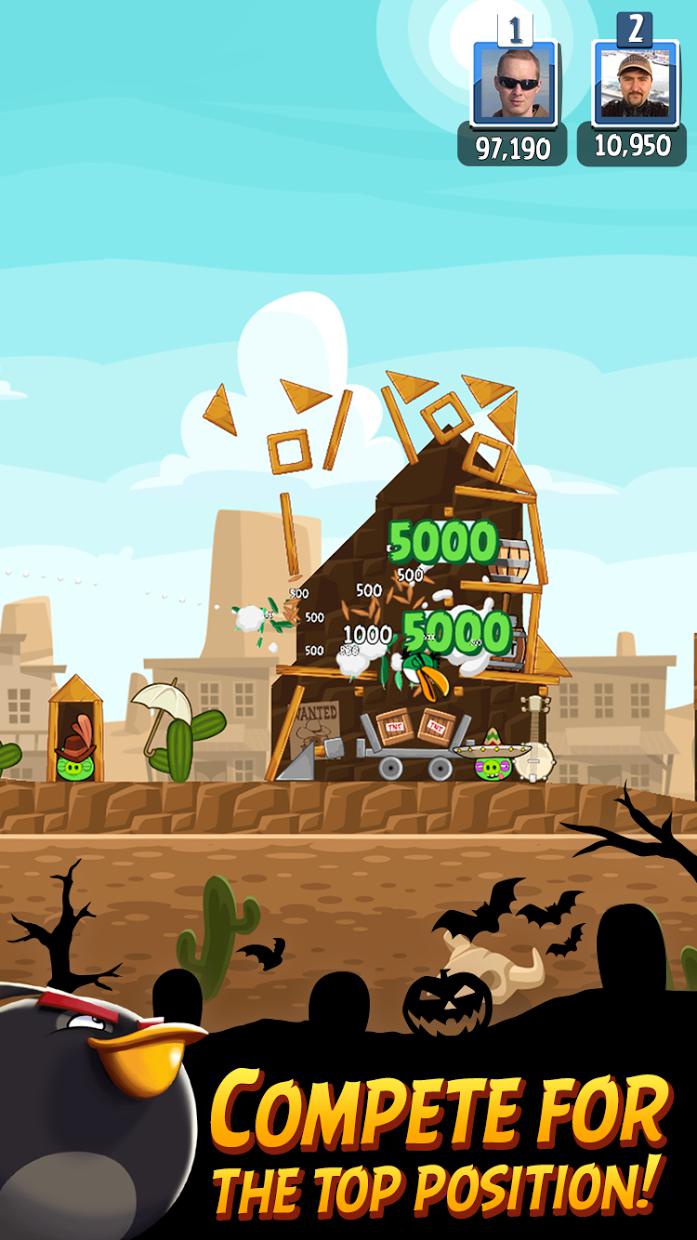 Скриншот из игры Angry Birds Friends - 18