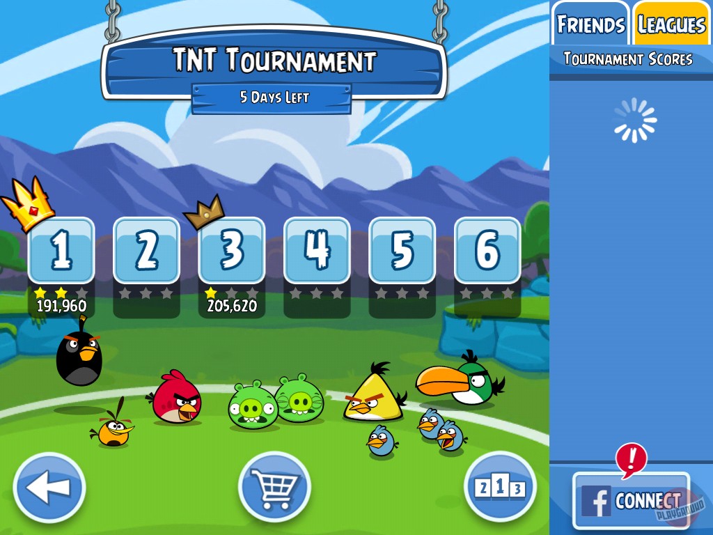 Скриншот из игры Angry Birds Friends - 7
