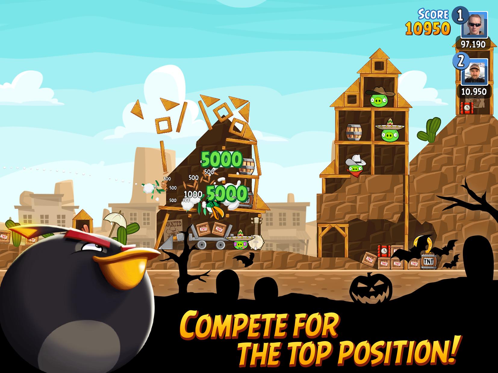Скриншот из игры Angry Birds Friends - 99
