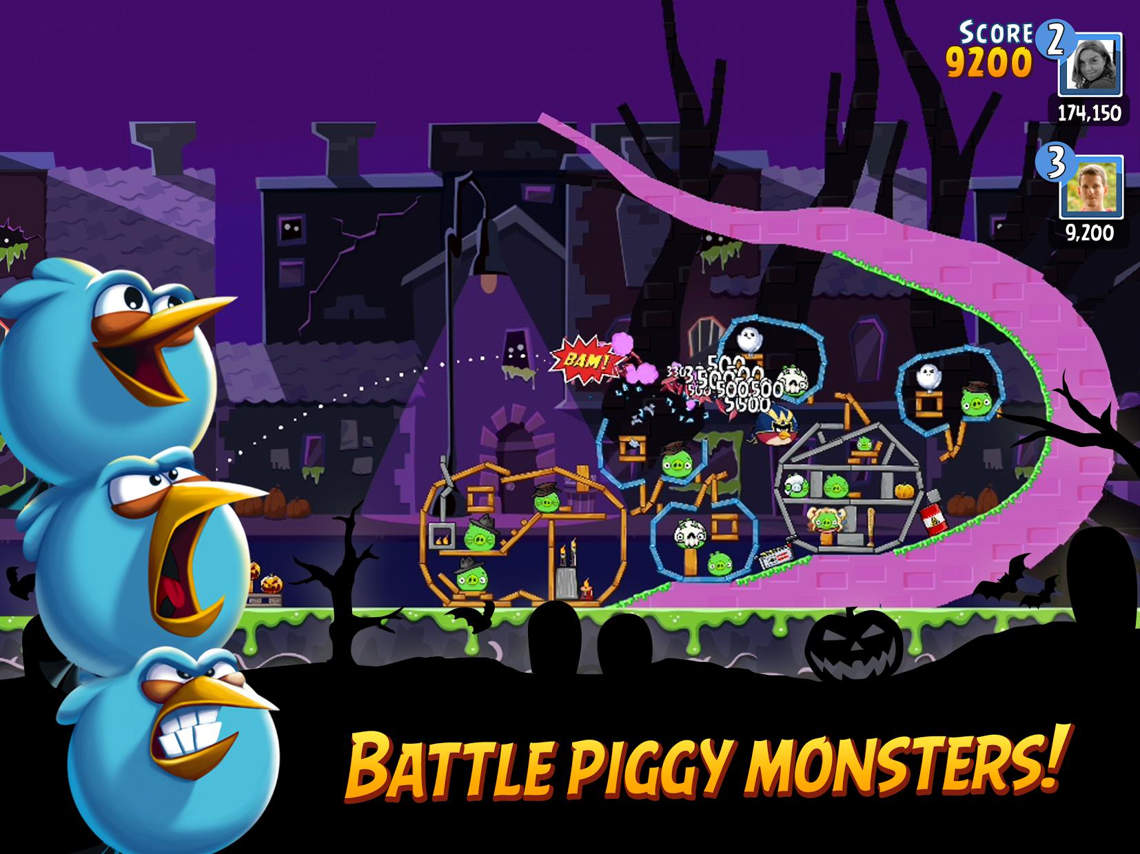 Скриншот из игры Angry Birds Friends - 75