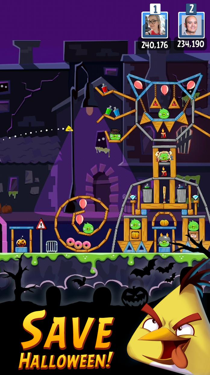 Скриншот из игры Angry Birds Friends - 96