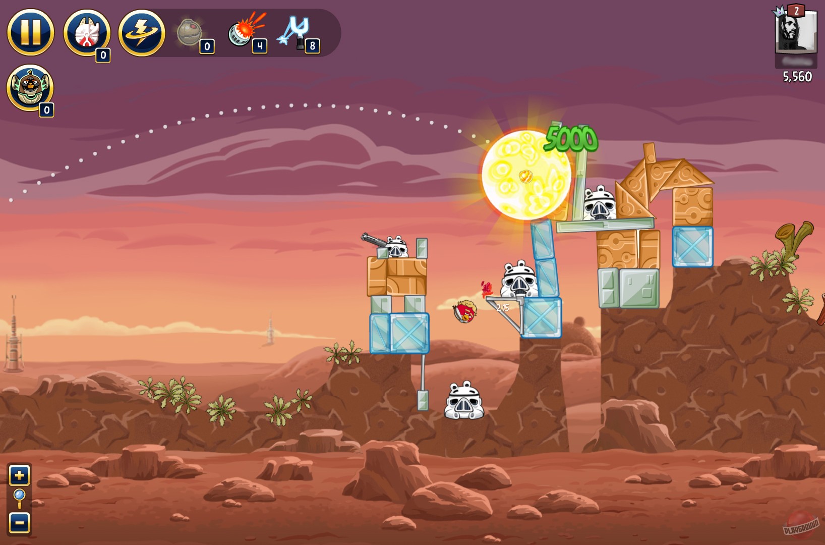 Скриншот из игры Angry Birds Friends - 11