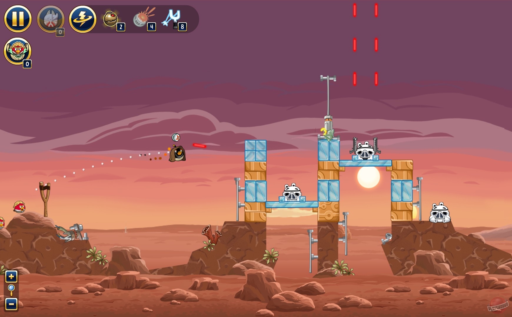 Скриншот из игры Angry Birds Friends - 8