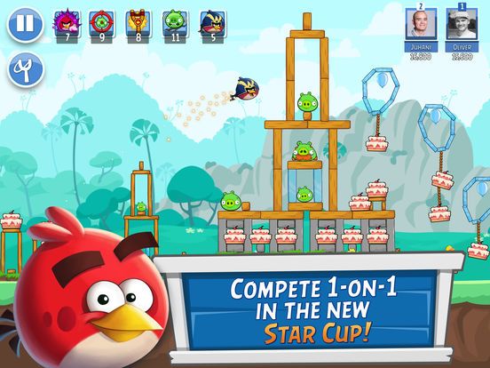 Скриншот из игры Angry Birds Friends - 13
