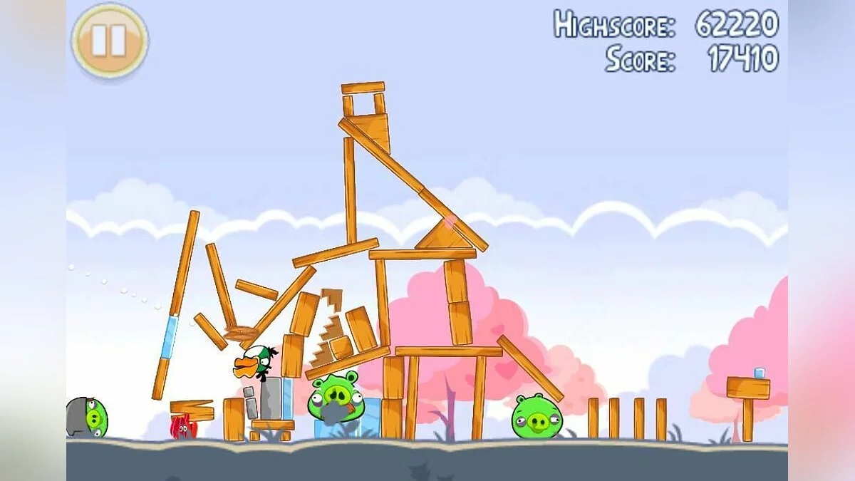Скриншот из игры Angry Birds Seasons - 38