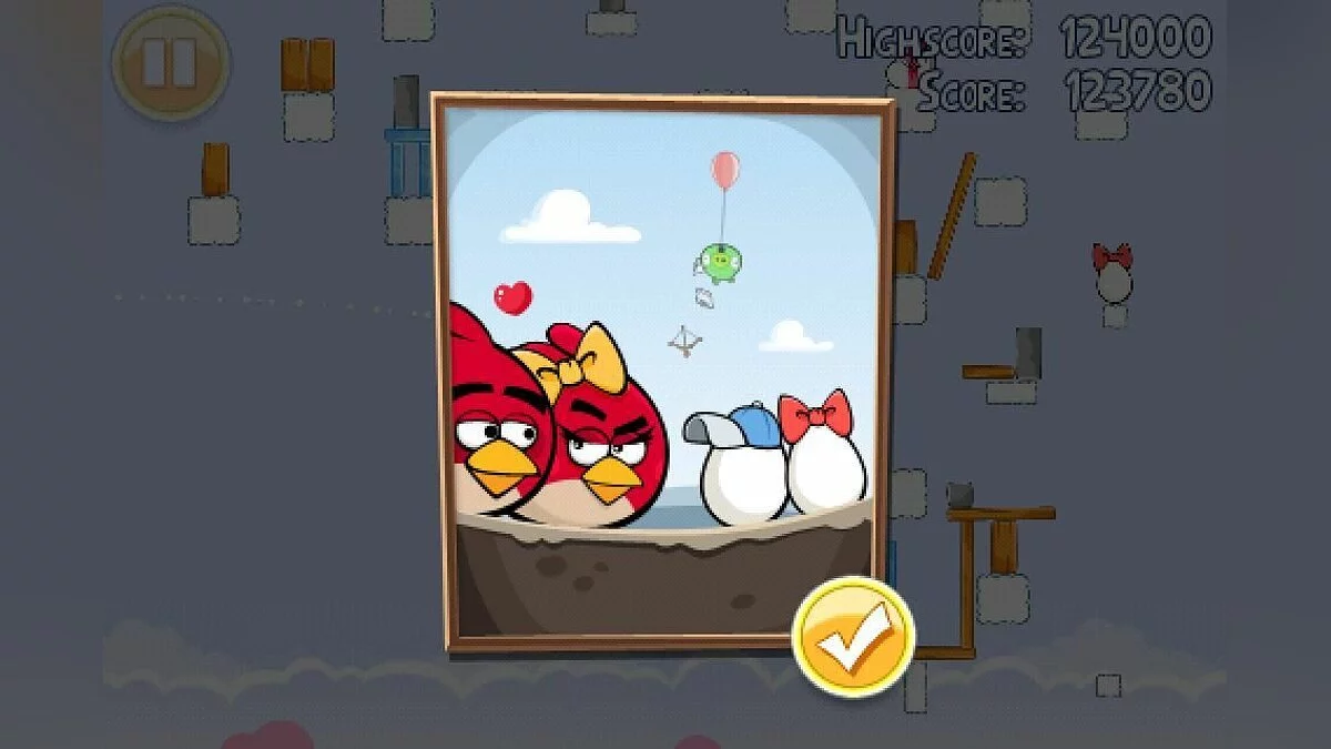 Скриншот из игры Angry Birds Seasons - 32