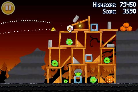 Скриншот из игры Angry Birds Seasons - 3