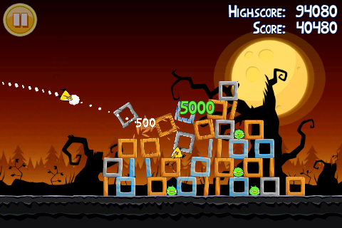 Скриншот из игры Angry Birds Seasons - 23
