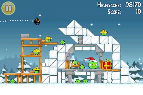 Скриншот из игры Angry Birds Seasons - 13