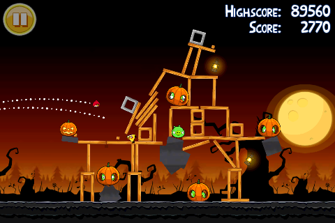 Скриншот из игры Angry Birds Seasons - 37