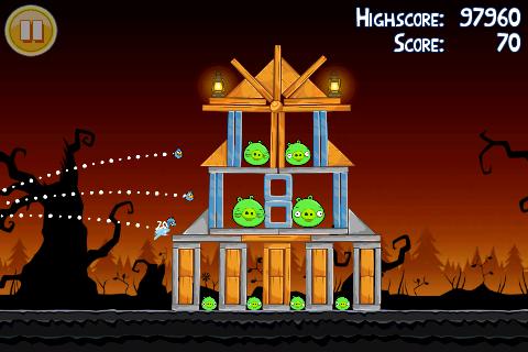 Скриншот из игры Angry Birds Seasons - 5