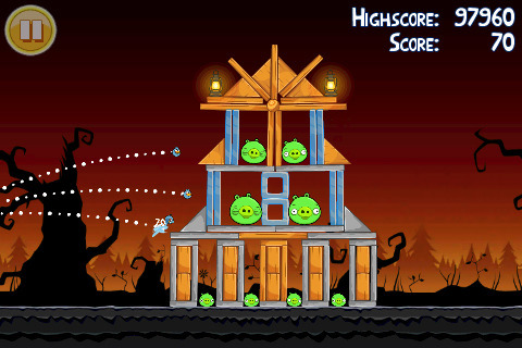 Скриншот из игры Angry Birds Seasons - 15