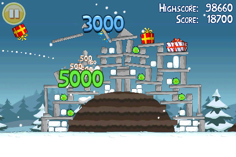 Скриншот из игры Angry Birds Seasons - 27