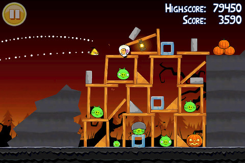 Скриншот из игры Angry Birds Seasons - 14