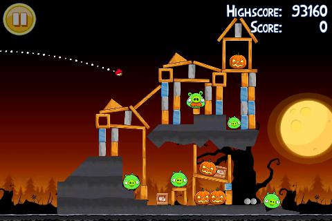 Скриншот из игры Angry Birds Seasons - 12