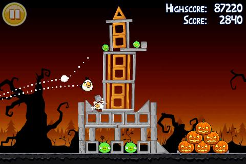 Скриншот из игры Angry Birds Seasons - 6