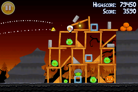 Скриншот из игры Angry Birds Seasons - 30