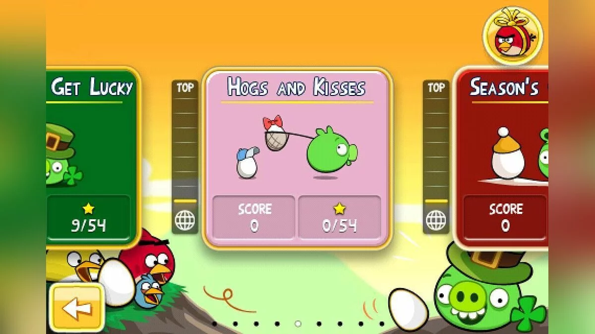 Скриншот из игры Angry Birds Seasons - 2