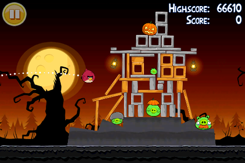 Скриншот из игры Angry Birds Seasons - 9