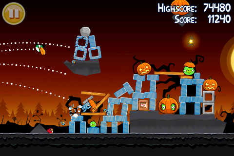 Скриншот из игры Angry Birds Seasons - 45