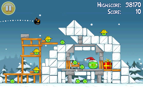 Скриншот из игры Angry Birds Seasons - 1