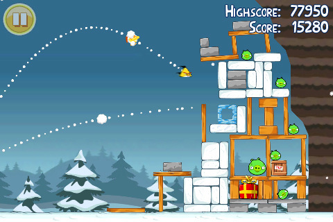 Скриншот из игры Angry Birds Seasons - 21