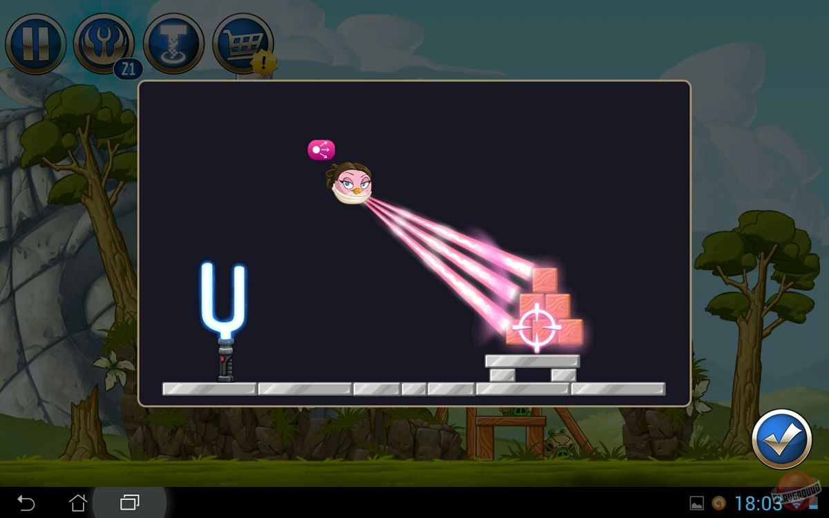 Скриншот из игры Angry Birds: Star Wars 2 - 20