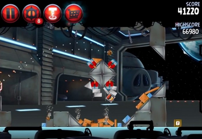 Скриншот из игры Angry Birds: Star Wars 2 - 9