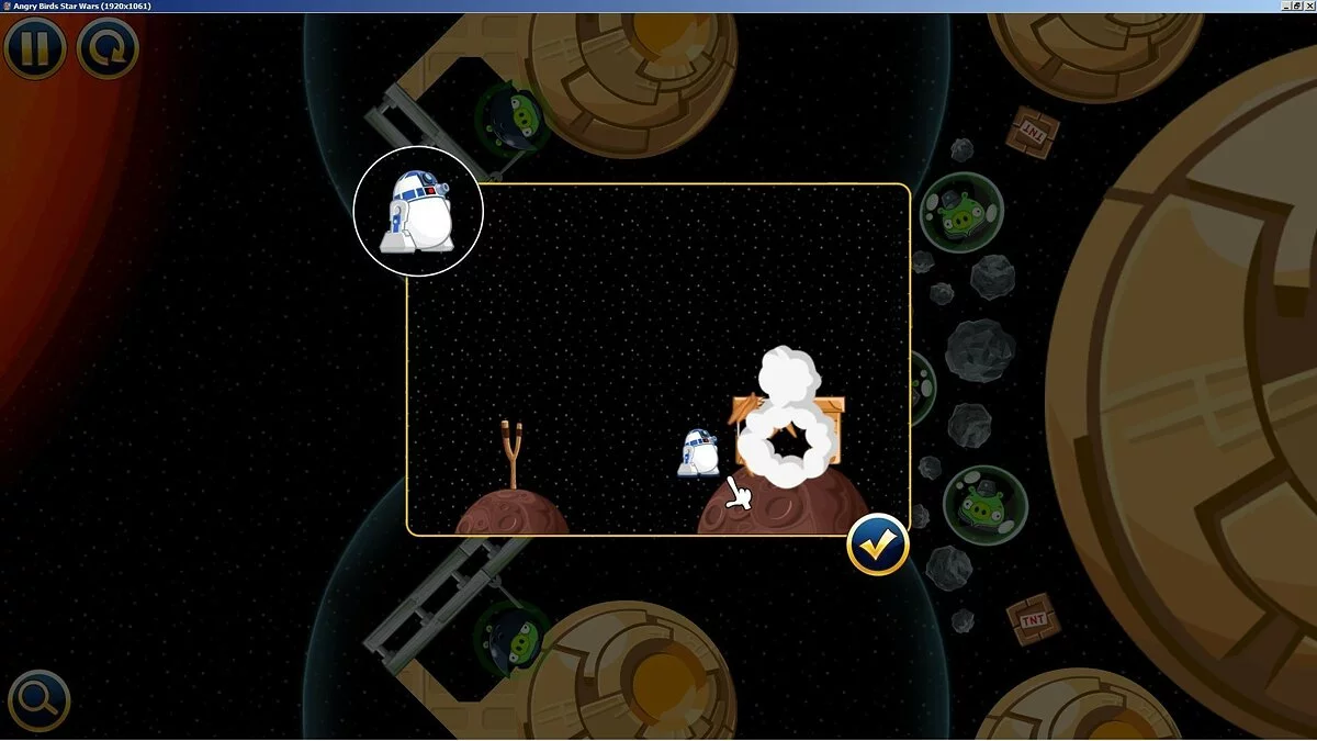 Скриншот из игры Angry Birds Star Wars - 49